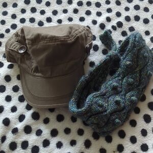 Rei Baseball Cap And Free People Knitted Head Band